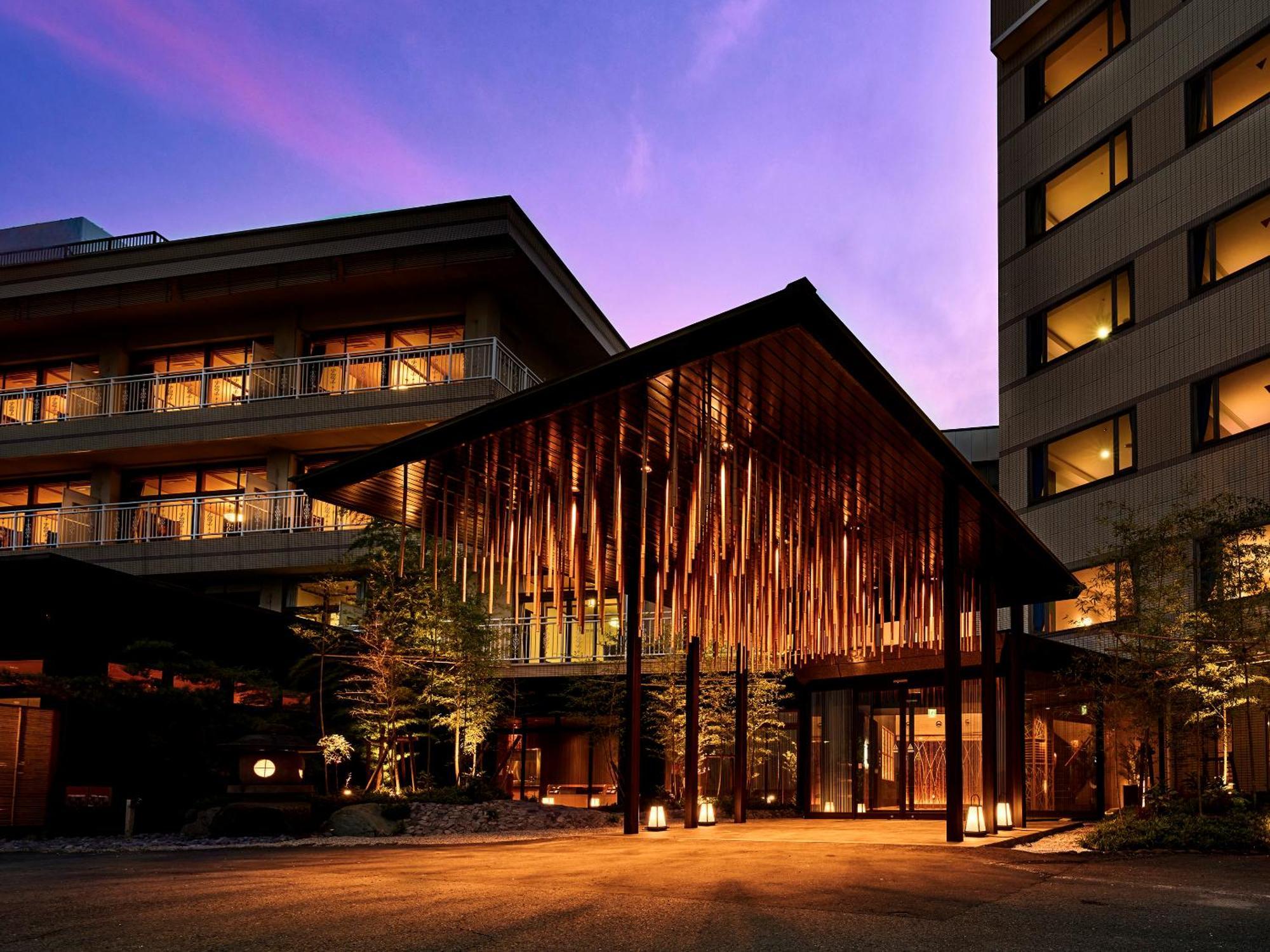 Ooedo Onsen Monogatari Premium Hotel Fugetsu Беппу Экстерьер фото
